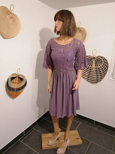 Robe cérémonie avec - de,