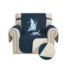 Couvre Canapé 1 Place Imperméable Universelle Housse Fauteuil Antidérapante H...