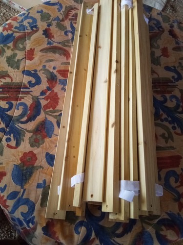 Sommier lattes repliable long - sommier,