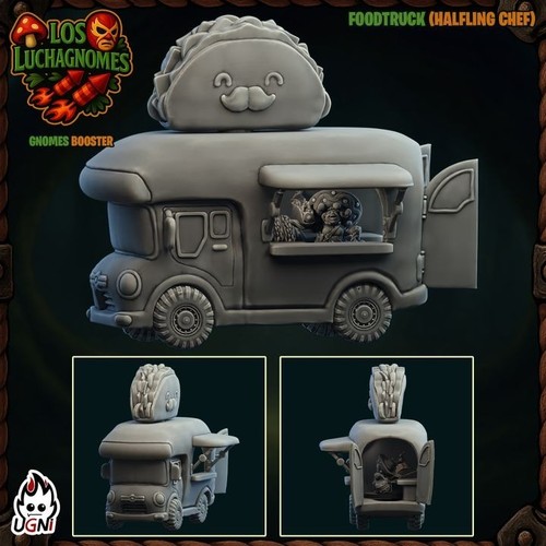 Food truck equipe gnomes - equipe,
