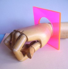 2584 / BRACELET  / PLEXI ROSE