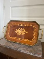 Ancien Plateau Service Bois