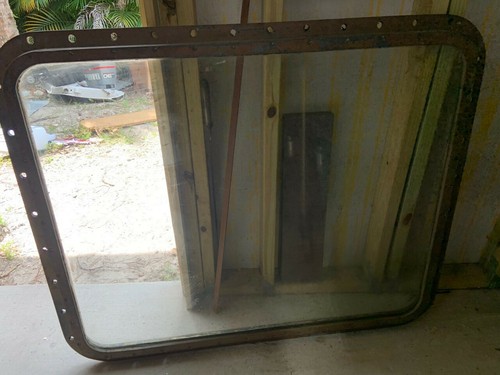 Large port window - window, bronze