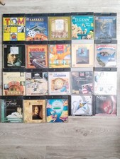 philips cdi lot 20 jeux puzzle tresors naitre interactive oiseau louis armstrong