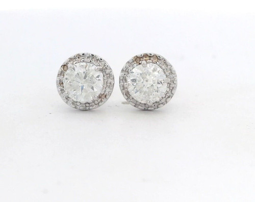 14k blanc 40ctw rond - 14k, or