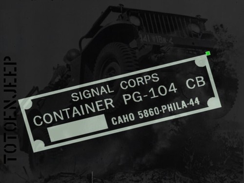 Plaquette brass label pg104 - plaquette,