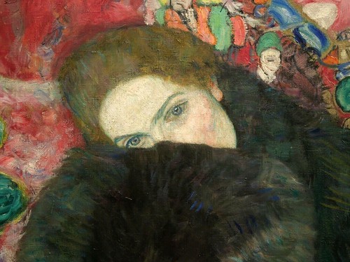 Gustav klimt dame avec - gustav,