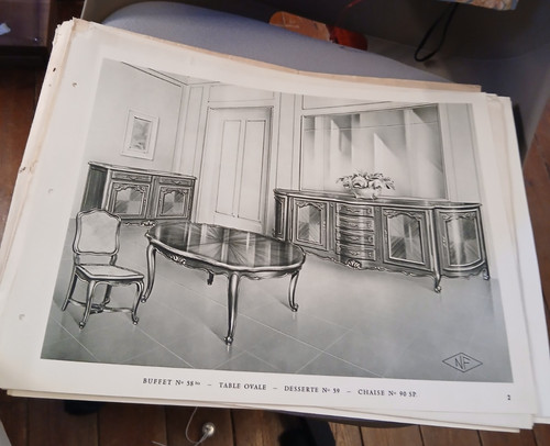 Ancien catalogue meubles - catalogue,