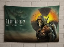 Stalker flag poster banner Ukraine Tchernobyl #2