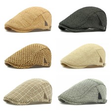 Chapeaux de newsboy en paille