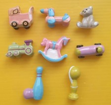 Bean - Complete Series - Auchan 2024 - Vintage Color Toy - Horse Bear