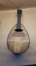 MANDOLINE Ancienne A Restaurer