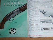 catalogue - dépliant fusil de