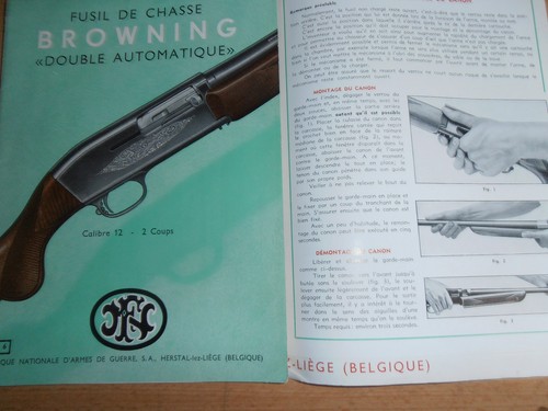 Catalogue dépliant fusil de - -,