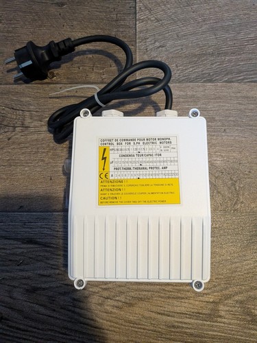 Coffret commande moteur