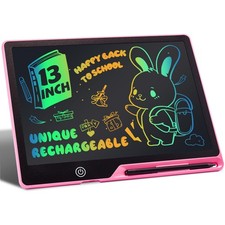13 Inch Rechargeable Portable LCD Writing Tablet Drawing Kids...