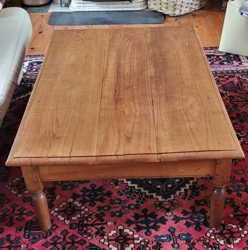 Table basse merisier - table,