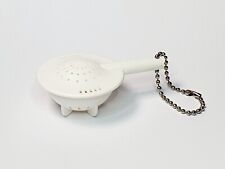 TUPPERWARE Keychain Strainer Lid RARE Vintage Miniature Magnet Box Bowl