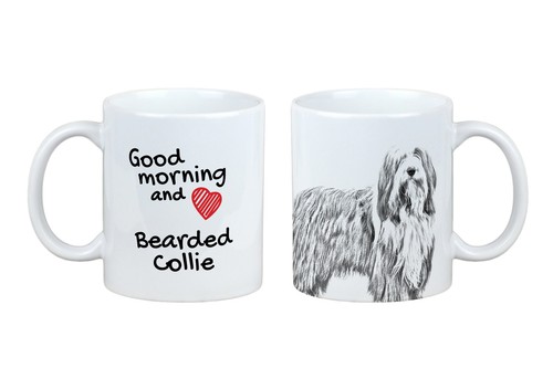 Tasse bearded collie - tasse, avec