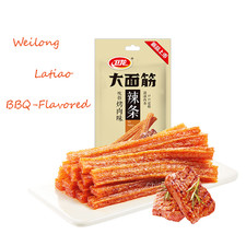 NEW WEILONG LATIAO BBQ-Flavored Spicy Strips (So Good You’ll Lick Your Fingers!)