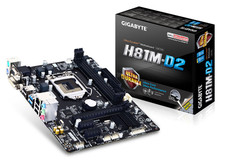 kit carte mère Gigabyte GA H81M D2W+ PROCESSEUR I5 + 8 Go Ram