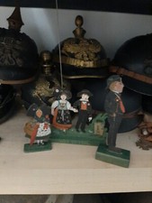 Lot personnages Alsace Alsacien Art Populaire Poilu Kepi Hansi Piou Piou