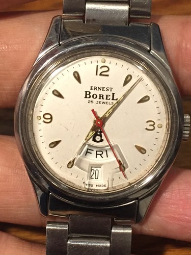 Vintage ernest borel automatic - vintage,