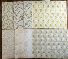 Lot de 24 feuilles de papiers