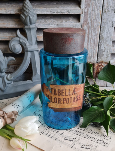 Ancien pot bocal - ancien, verre