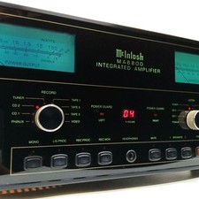 Amplificateur intégré McIntosh MA6800 utilisé télécommande sonore testée