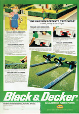 1981 Advertising 0423 Black & Decker Garden Hedge Size Advertising Advertising Advertising