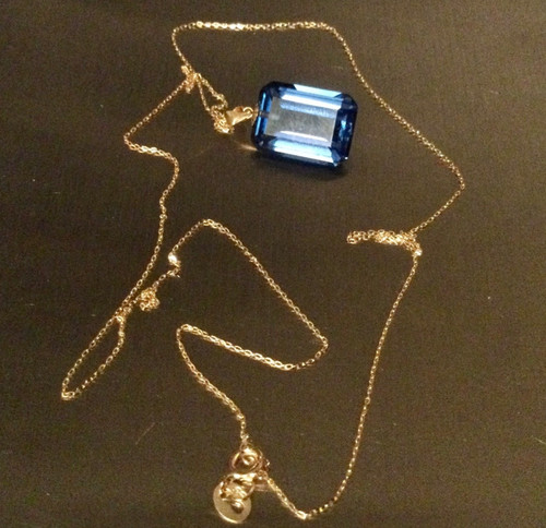 Jaune carats collier - or, carats-collier