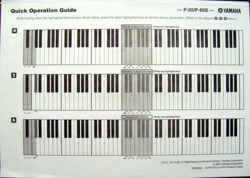 Yamaha 85s digital - yamaha,
