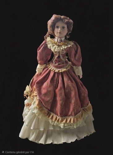 Poupée porcelaine - , de