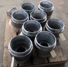 Pellet Mill Dies-Stainless Steel, 5MM, 5.8MM & 6MM HOLES-Lot of 8-USED