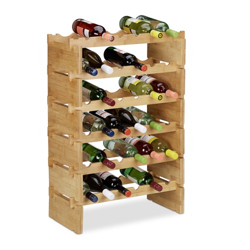 Porte bouteilles empilable - porte-bouteilles,