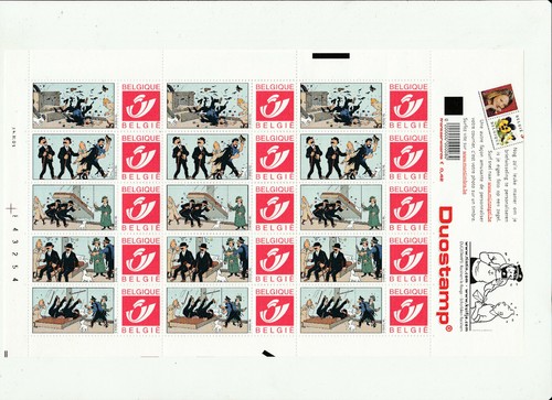 Herge tintin timbres - timbres,