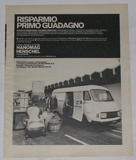 Advert Pubblicità 1973