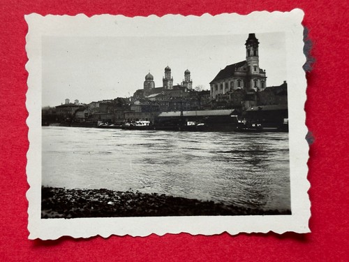 Photo vue sur passau 1938 - vue,