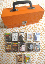 Valise Orange boite rangement