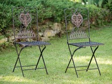 Meubles de jardin 2x chaise