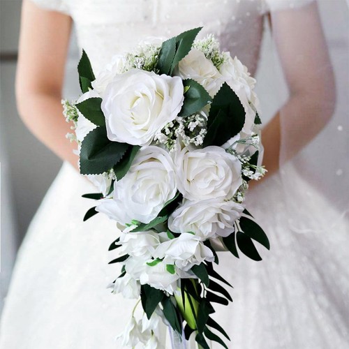Mariée bouquet des - des, fleurs