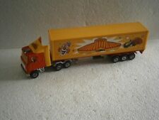 JOUET ANCIEN CAMION SEMI REMORQUE PINDER MAJORETTE MADE IN FRANCE 1/60