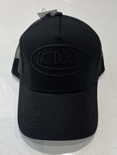 Von Dutch All Black Trucker