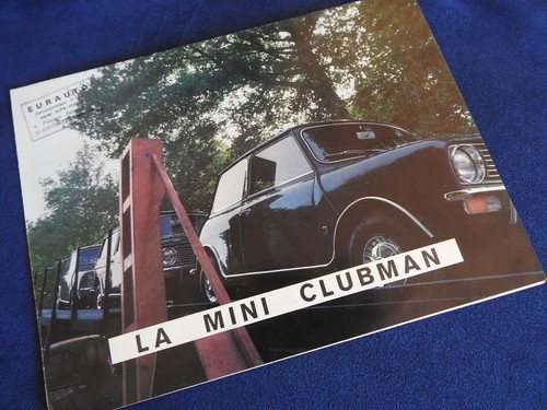 Catalogue austin mini - catalogue, clubman