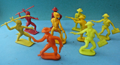 Soldats plastique années - 9, en