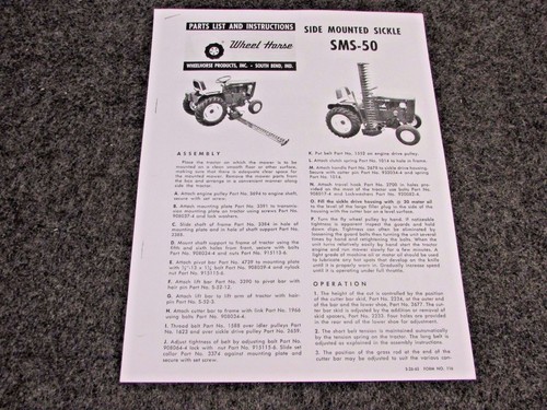 1963 wheel horse tractor - 1963,