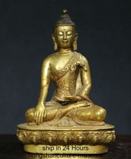 5.6" Chinese Buddhism Copper