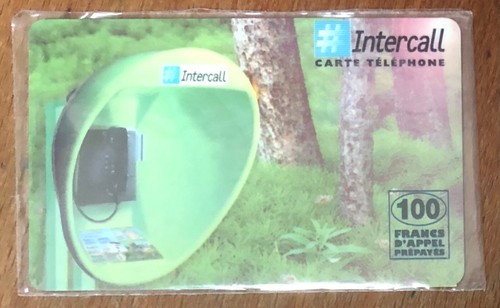 Intercall carte cabine - carte, 100f