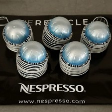 Reusable Nespresso Vertuo Empty Cleaned Iced Leggero Capsules - 50 Pack